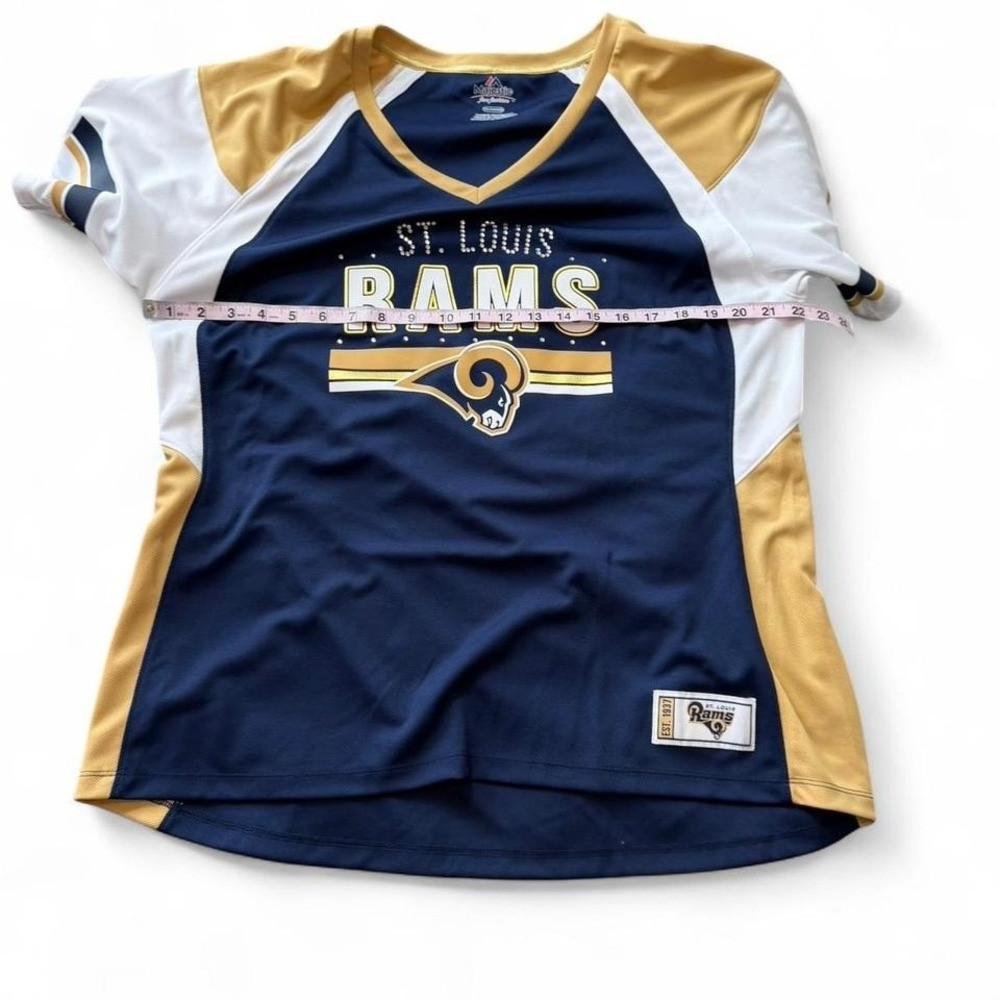 Rhinestone St. Louis Rams Top - Picture 7 of 8